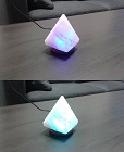 Lampade di sale Usb Piramide